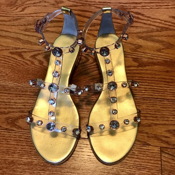 Brand New Sophia Webster Dina Gem Flat Sandal - Picture 3 of 9